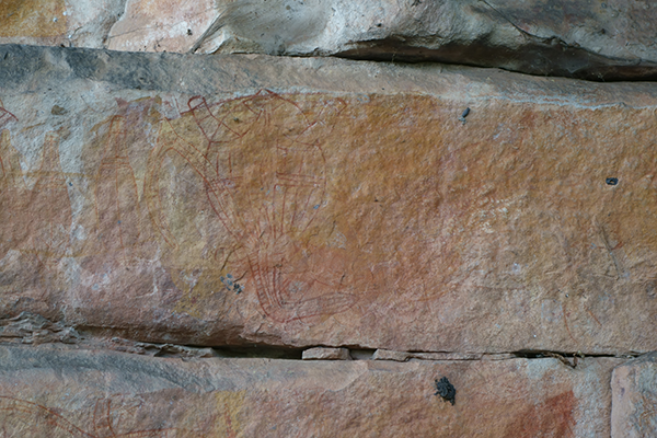 Rock art, Nourlangie, Kakadu