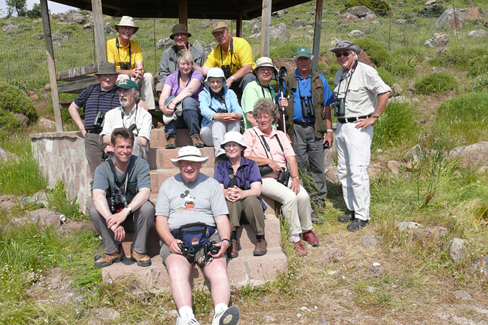 Birdfinders group on Lesvos