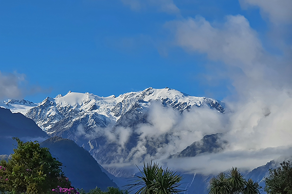 View from Franz Josef hotel