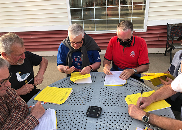 Checklist time at Port Clinton