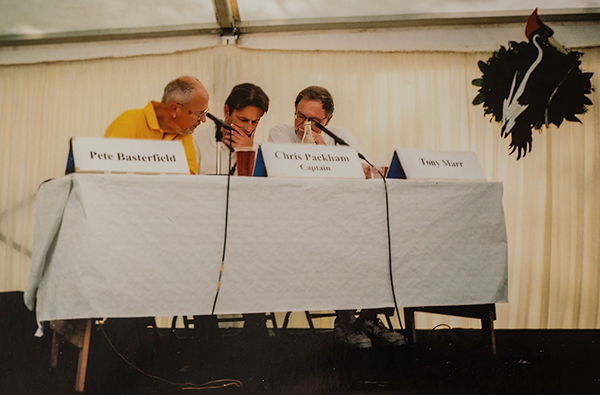 Pete in the Birdfair quiz